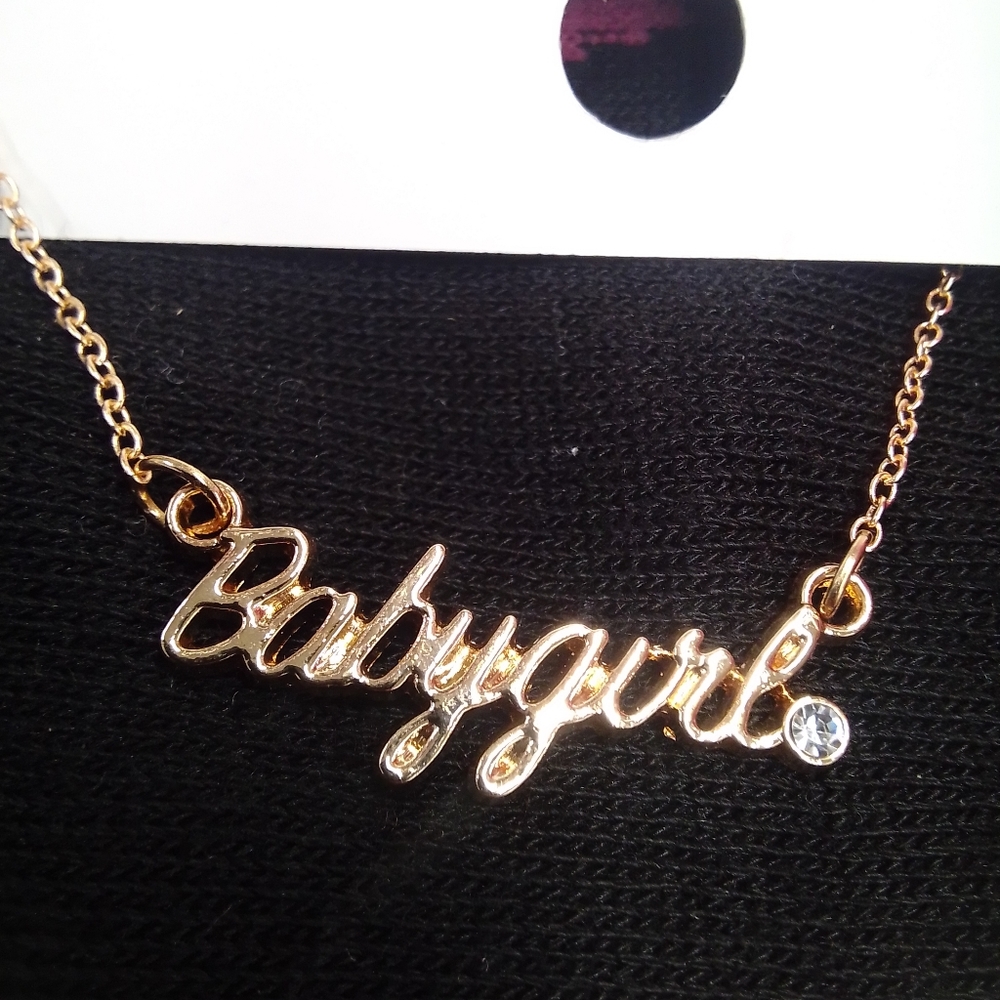 Babygirl necklace